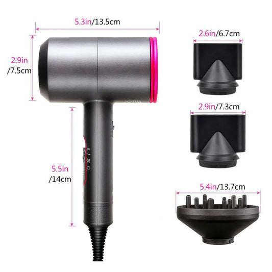 Hair Dryer Strong Wind Professional Hair dryer Salon Dryer Hot &Cold Wind Negative Ionic Hammer Blower Dry Electric Hair dryer